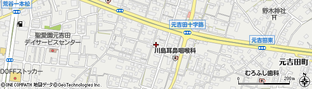 茨城県水戸市元吉田町743周辺の地図
