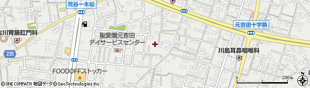 茨城県水戸市元吉田町886周辺の地図