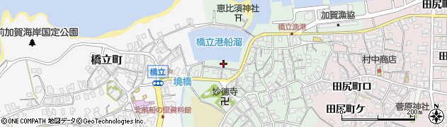 石川県加賀市小塩町（甲）周辺の地図