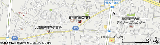 茨城県水戸市元吉田町928周辺の地図