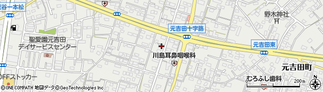 茨城県水戸市元吉田町741周辺の地図