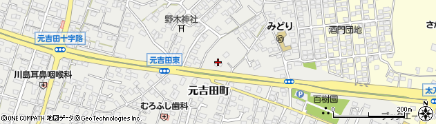 茨城県水戸市元吉田町2586周辺の地図