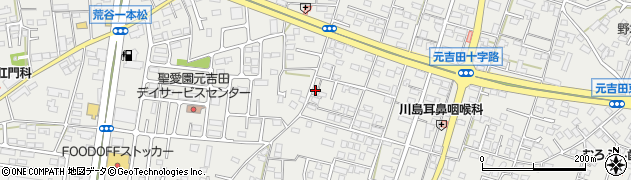茨城県水戸市元吉田町797周辺の地図