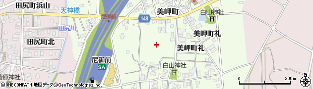 石川県加賀市美岬町ろ周辺の地図