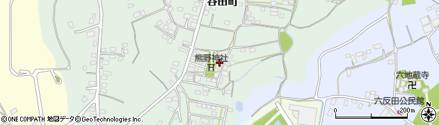 茨城県水戸市谷田町449周辺の地図