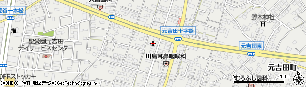茨城県水戸市元吉田町740周辺の地図