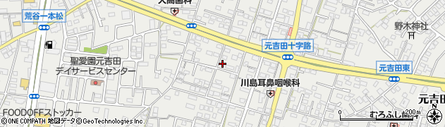 茨城県水戸市元吉田町753周辺の地図