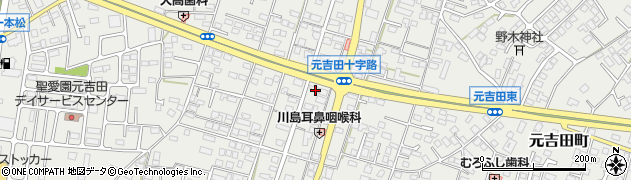 茨城県水戸市元吉田町1604周辺の地図