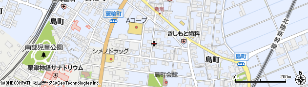 石川県小松市島町（ル）周辺の地図