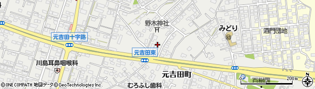 茨城県水戸市元吉田町2576周辺の地図