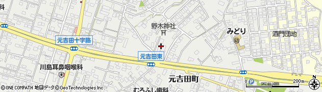 茨城県水戸市元吉田町2575周辺の地図