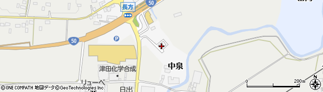 茨城県桜川市中泉359周辺の地図