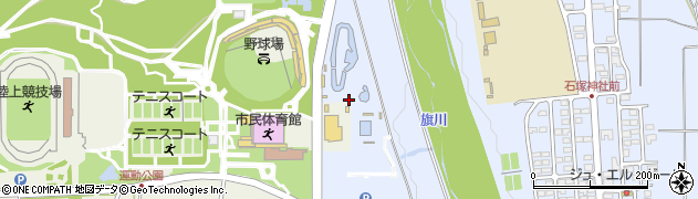 佐野市運動公園プール周辺の地図
