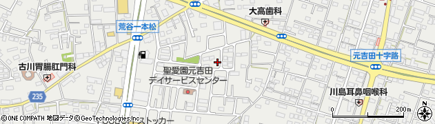 茨城県水戸市元吉田町879周辺の地図