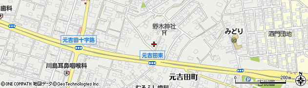 茨城県水戸市元吉田町2572周辺の地図