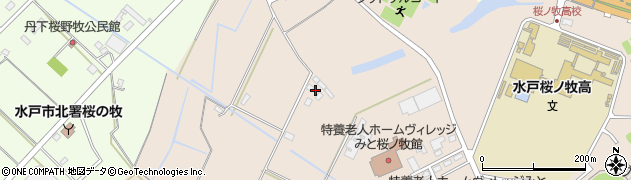 茨城県水戸市小吹町2893周辺の地図
