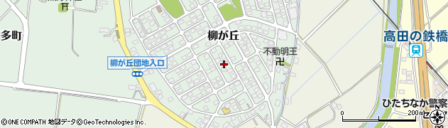 茨城県ひたちなか市柳が丘38周辺の地図