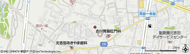 茨城県水戸市元吉田町225周辺の地図