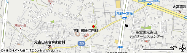 茨城県水戸市元吉田町233周辺の地図
