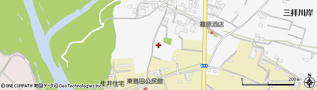 栃木県小山市三拝川岸261周辺の地図