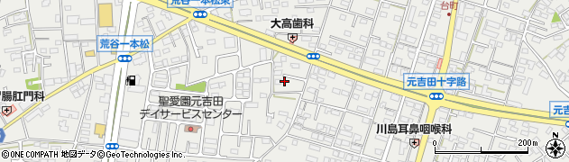 茨城県水戸市元吉田町835周辺の地図