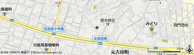 茨城県水戸市元吉田町2569周辺の地図