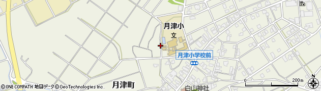 石川県小松市月津町（ユ）周辺の地図