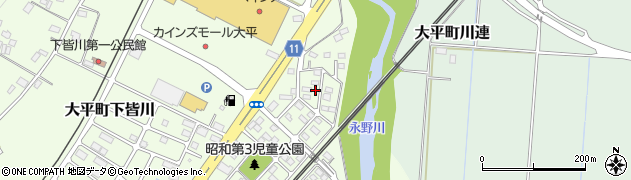 栃木県栃木市大平町下皆川2027周辺の地図