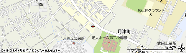 石川県小松市四丁町は40周辺の地図