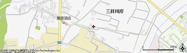 栃木県小山市三拝川岸122周辺の地図