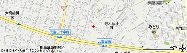 茨城県水戸市元吉田町2246周辺の地図