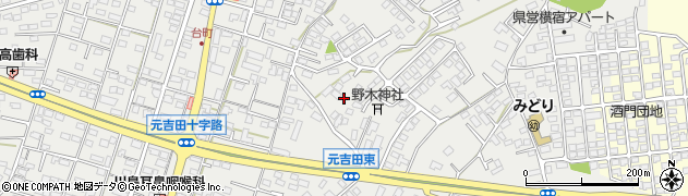 茨城県水戸市元吉田町2250周辺の地図