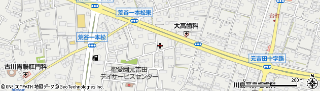 茨城県水戸市元吉田町855周辺の地図