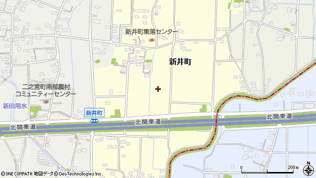 〒379-2112 群馬県前橋市新井町の地図