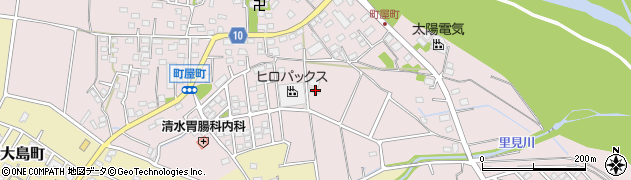群馬県高崎市町屋町569周辺の地図