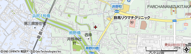 群馬県高崎市井野町1196周辺の地図