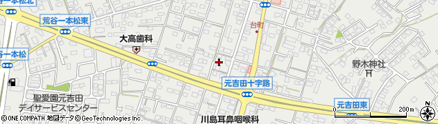 茨城県水戸市元吉田町735周辺の地図