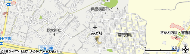 茨城県水戸市元吉田町2671周辺の地図