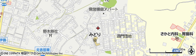 茨城県水戸市元吉田町2673周辺の地図