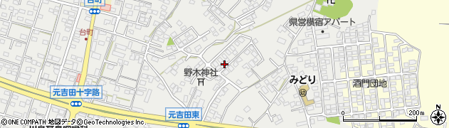 茨城県水戸市元吉田町2562周辺の地図