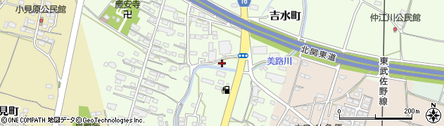 栃木県佐野市吉水町797周辺の地図