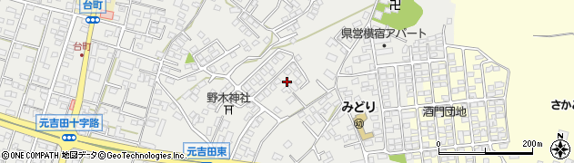 茨城県水戸市元吉田町2663周辺の地図