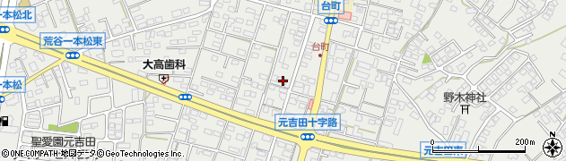 茨城県水戸市元吉田町732周辺の地図