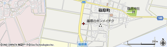 石川県加賀市篠原町（ホ）周辺の地図