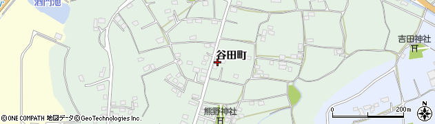 茨城県水戸市谷田町493周辺の地図