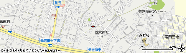 茨城県水戸市元吉田町2253周辺の地図
