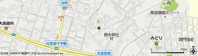 茨城県水戸市元吉田町2254周辺の地図