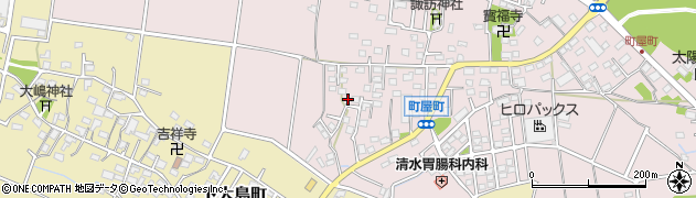 群馬県高崎市町屋町889周辺の地図