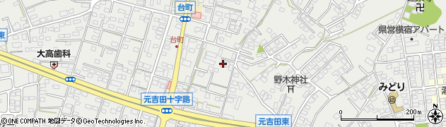 茨城県水戸市元吉田町1655周辺の地図