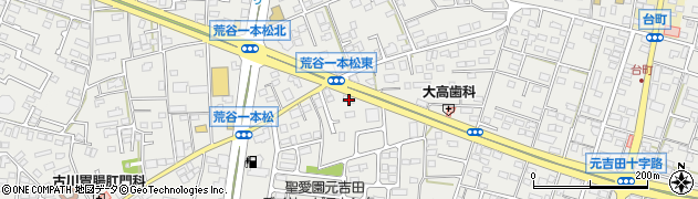 茨城県水戸市元吉田町861周辺の地図